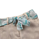 Miss Grant Short tinta unita con Elastico In Vita Beige per Neonata MG1362 BEIGE MISS GRANT 