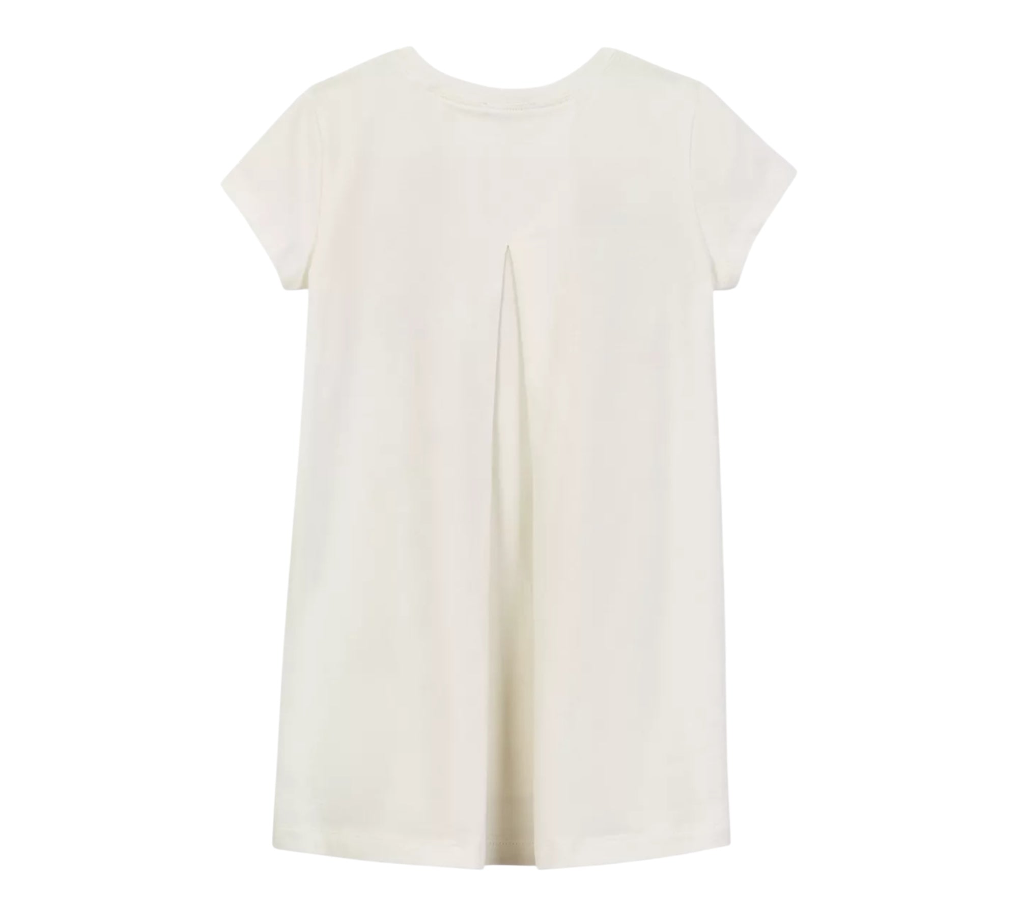 Monnalisa T-Shirt Girocollo Tinta Unita con Stampa per Bambina 197601S3 PANNA MONNALISA 