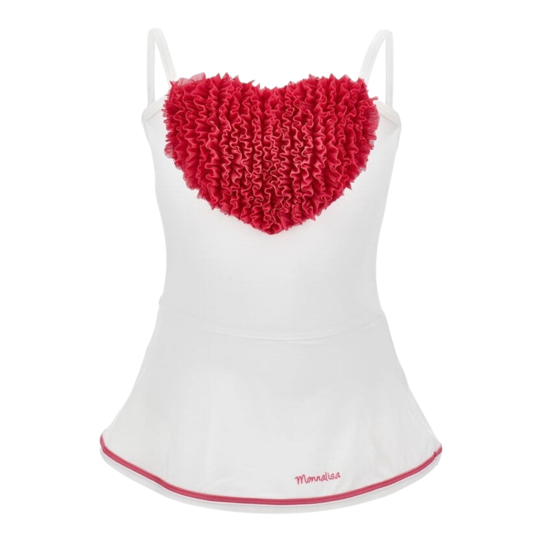 Monnalisacostume Tinta Unita con Stampa per Neonata 19E066N BIANCO MONNALISA 