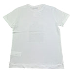 Monnalisa T-Shirt Girocollo Tinta Unita con Stampa per Bambino 253603 BIANCO MONNALISA 