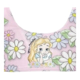 Monnalisa Costume 2 Pezzi Fascia-Slip Tinta Unita con Stampa per Neonata 39E047 ROSA MONNALISA 
