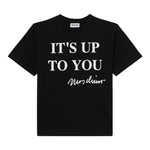 Moschino T-Shirt Tinta Unita con Stampa per Bambina HAM06R NERO MOSCHINO 