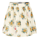 Moschino Gonna Tinta Unita con Stampa per Bambina HDJ03T BEIGE MOSCHINO 