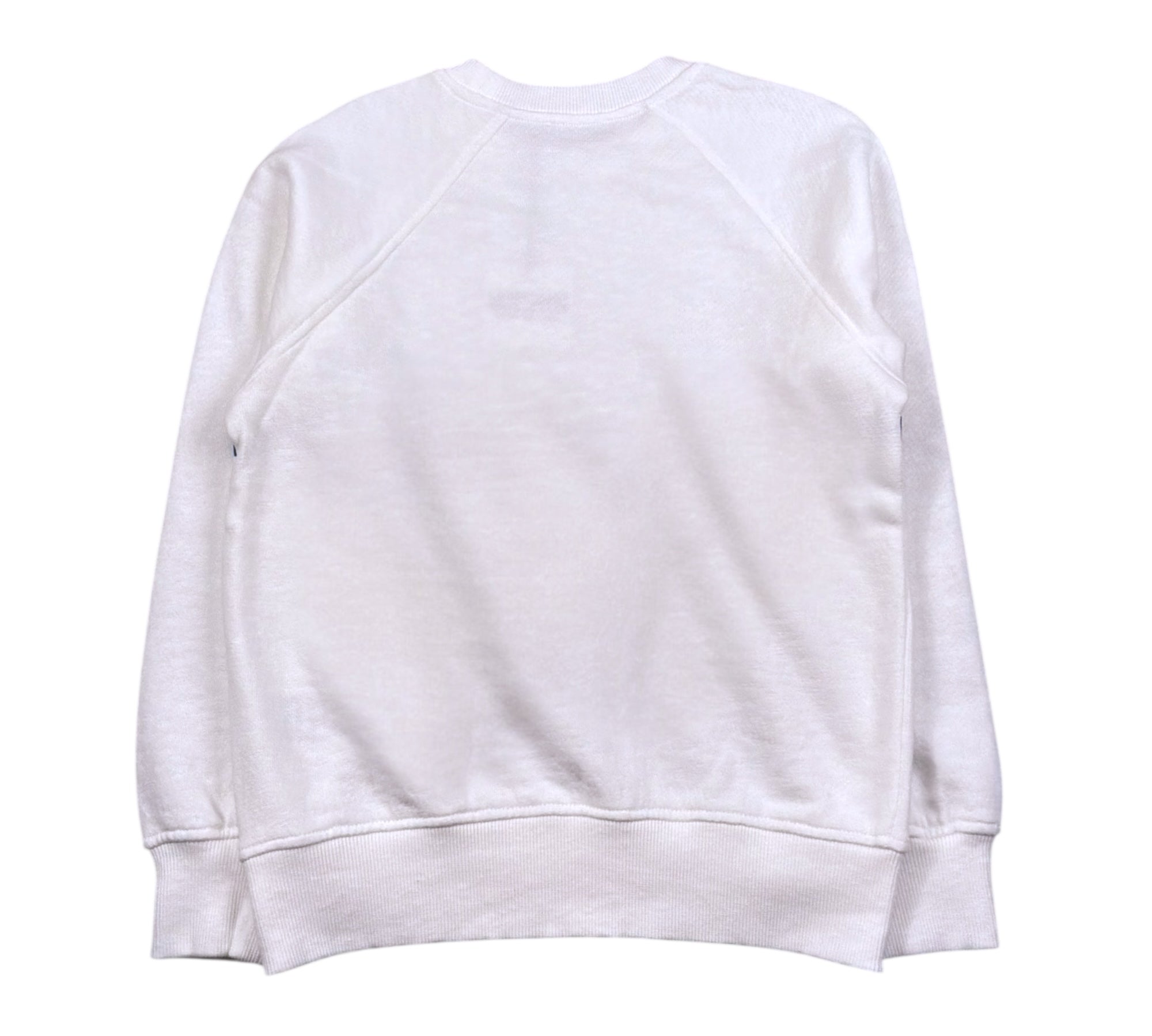 Moschino Felpa Chiusa Girocollo Tinta Unita con Logo per Bambino HUF09M BIANCO MOSCHINO 