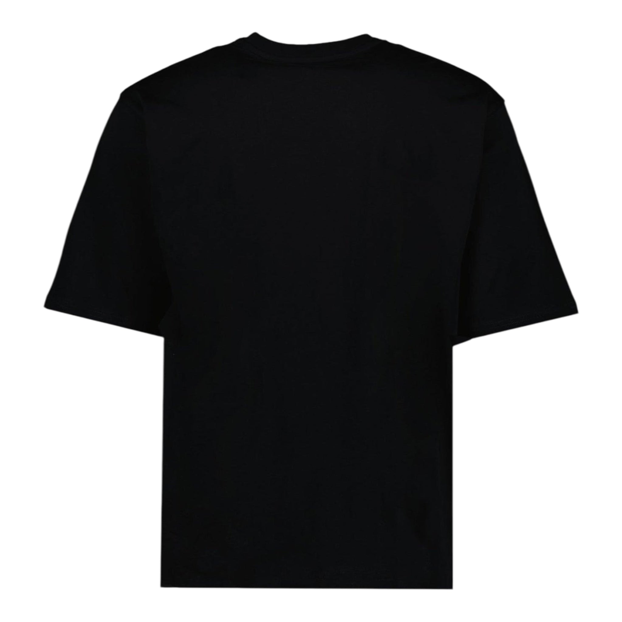 Moschino T-Shirt Tinta Unita con Stampa per Bambina HUM058X NERO MOSCHINO 
