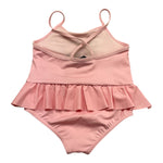 Moschino Costume Tinta Unita con Stampa per Neonata MDL00S ROSA MOSCHINO 