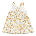 Moschino Abito Tinta Unita con Stampa per Bambina MDV0C1 BIANCO MOSCHINO 