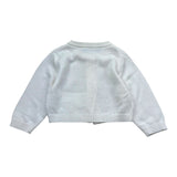 Moschino Cardigan Tinta Unita per Neonata MDW016 PANNA MOSCHINO 