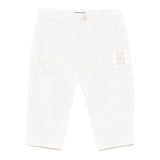 Moschino Pantalone Fantasia A Righe per Neonato MUP05N BIANCO/BEIGE MOSCHINO 