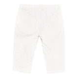 Moschino Pantalone Fantasia A Righe per Neonato MUP05N BIANCO/BEIGE MOSCHINO 