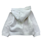 Moschino Cardigan Tinta Unita con Cappuccio per Neonata MUW00X PANNA MOSCHINO 