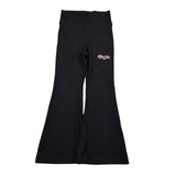 Mousse Leggins Tinta Unita con Stampa per Neonata BLACKLOGO NERO MOUSSE 