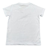 Mousse T-Shirt Girocollo Tinta Unita con Stampa per Bambina DOLLWHITE BIANCO MOUSSE 