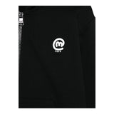 Msgm Felpa con Zip E Cappuccio Tinta Unita per Bambino S5MSJBZH276 NERO MSGM 