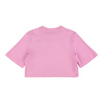 Msgm T-Shirt Girocollo Tinta Unita per Bambina S5MSJGTH118 ROSA MSGM 