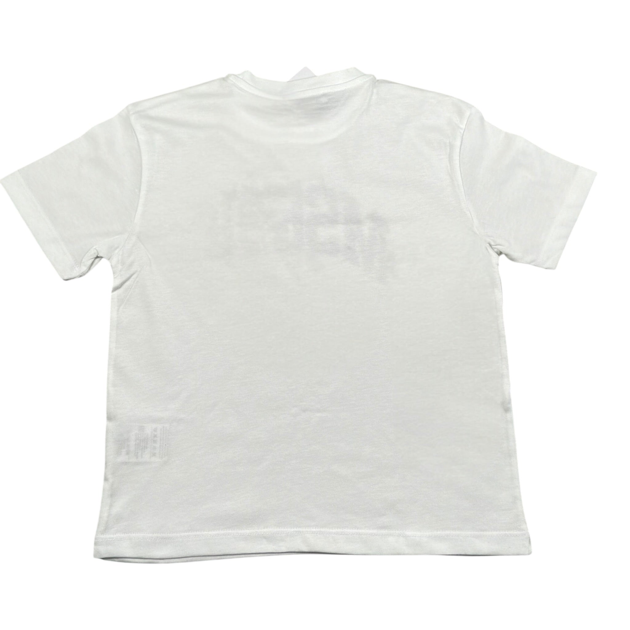 Msgm T-Shirt Girocollo Tinta Unita con Stampa per Bambina S5MSJGTH255 BIANCO MSGM 
