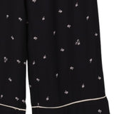 N°21 Pantalone Tinta Unita con Stampa per Bambina N2101L NERO N°21 