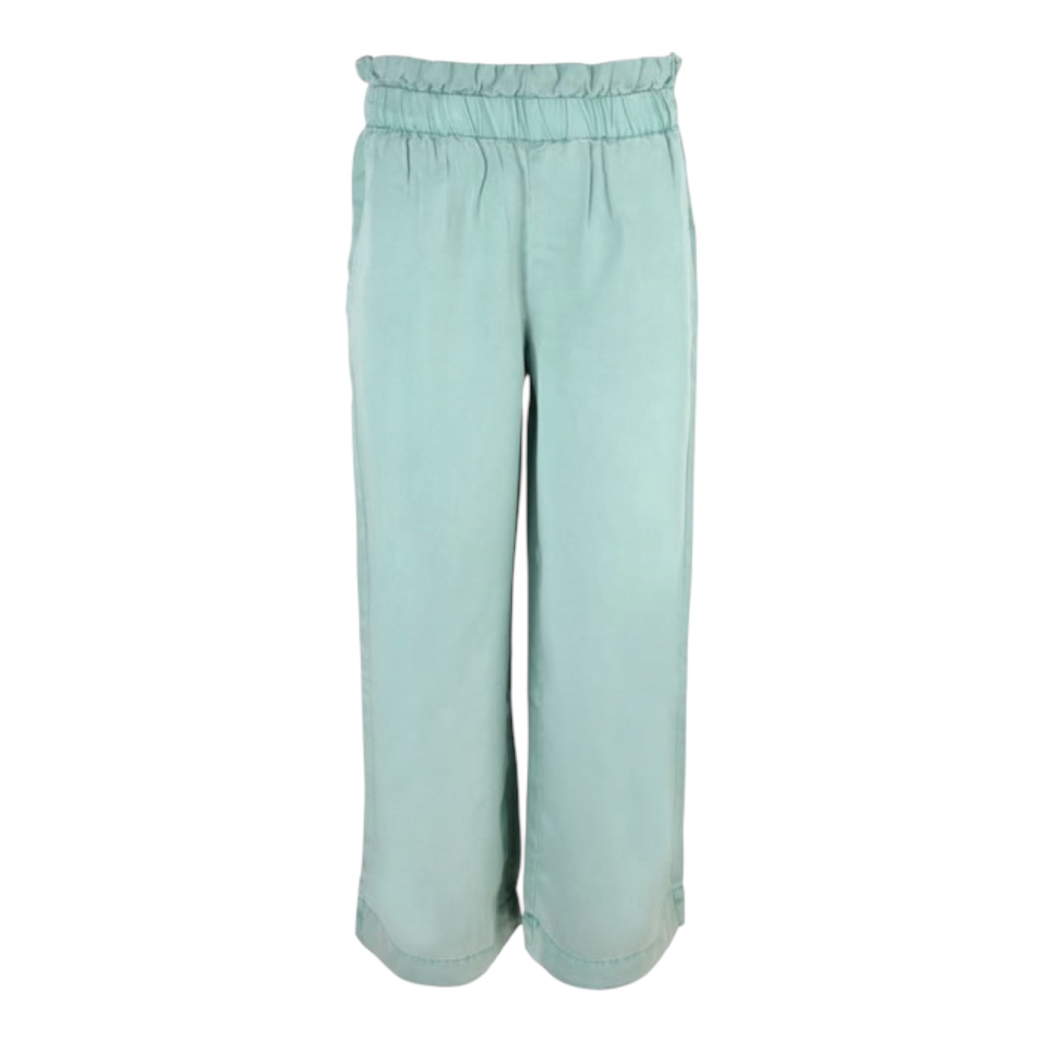 Name It Pantalone tinta unita Modello A Palazzo Verde Acqua per Bambina 13202536 VERDE ACQUA NAME IT 