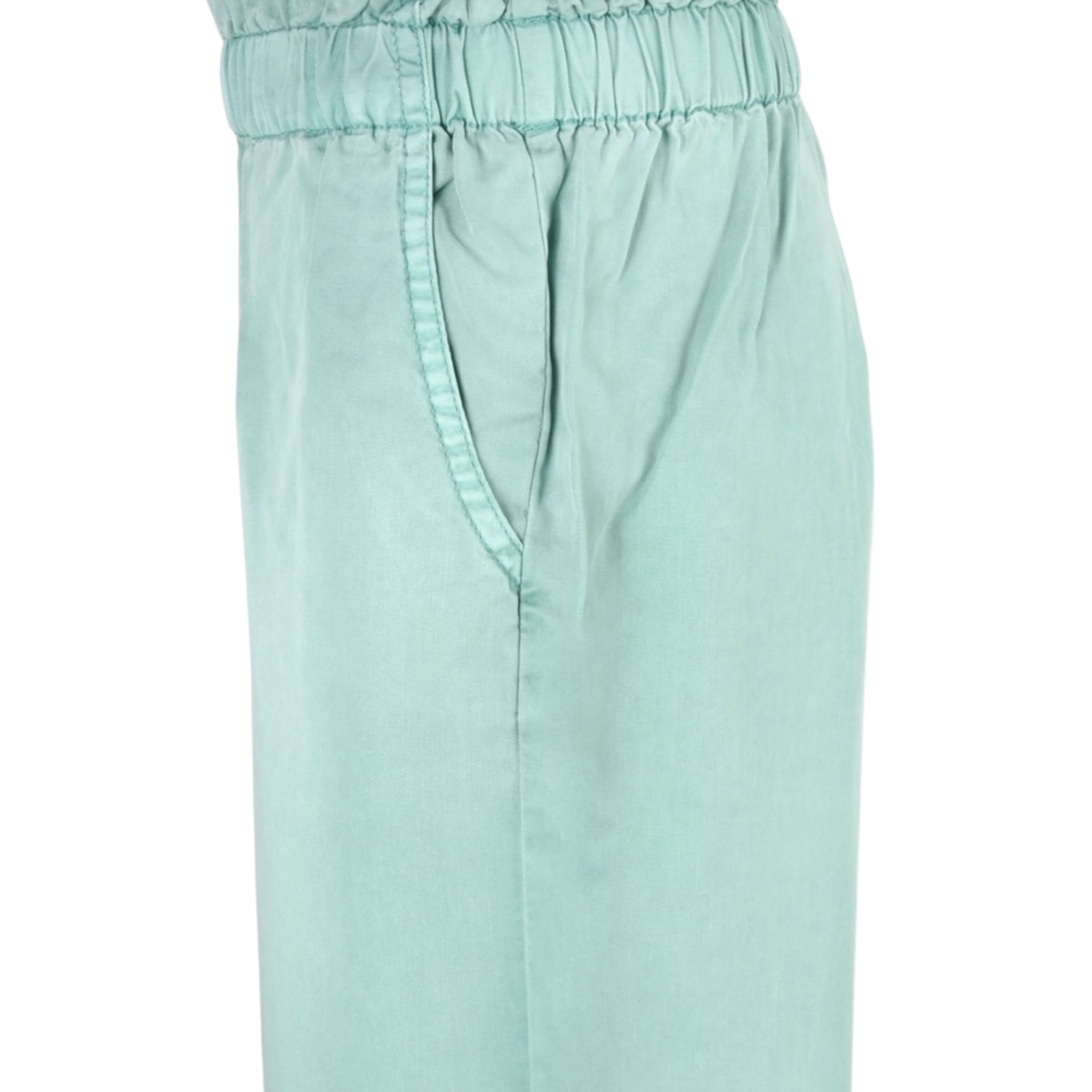 Name It Pantalone tinta unita Modello A Palazzo Verde Acqua per Bambina 13202536 VERDE ACQUA NAME IT 