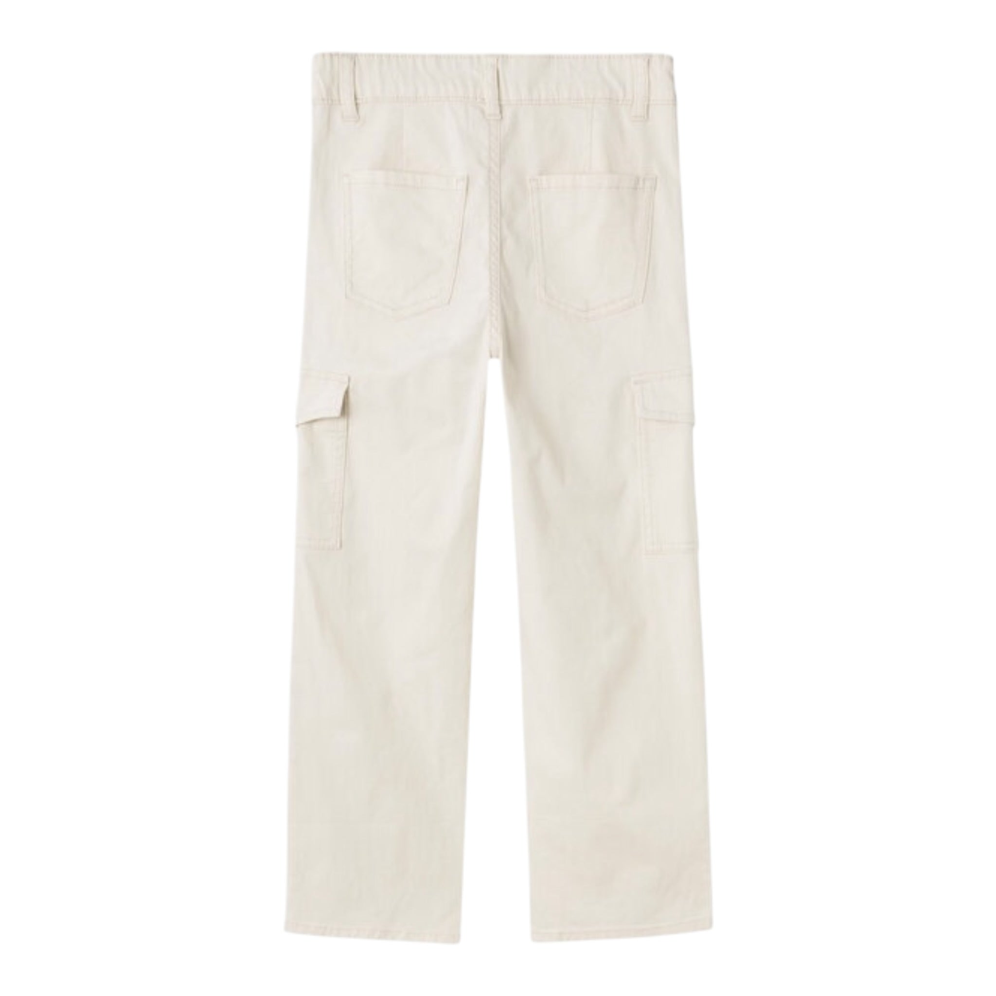 Name It Pantalone tinta unita con Girovita Regolabile Beige per Bambino 13220718 BEIGE NAME IT 