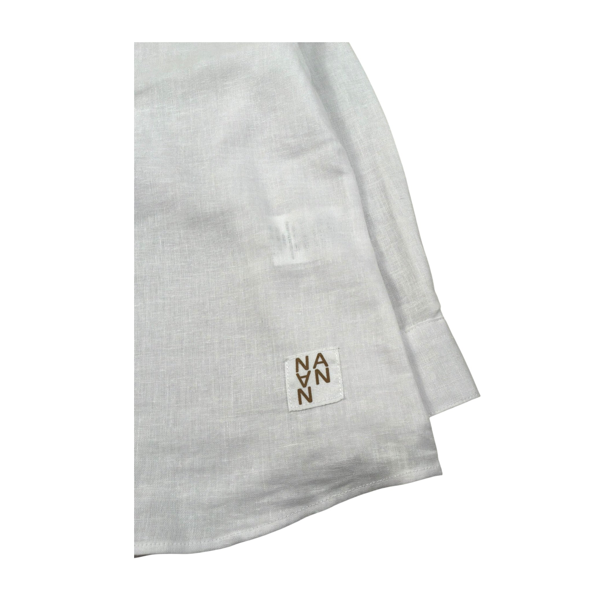 Nanan Camicia Manica Lunga tinta unita Bianco per Bambino E2315748B BIANCO NANAN 