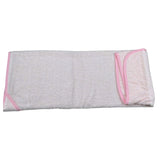 Nancy Baby Accappatoio Tinta Unita con Stampa per Neonata 1957 ROSA NANCY BABY 