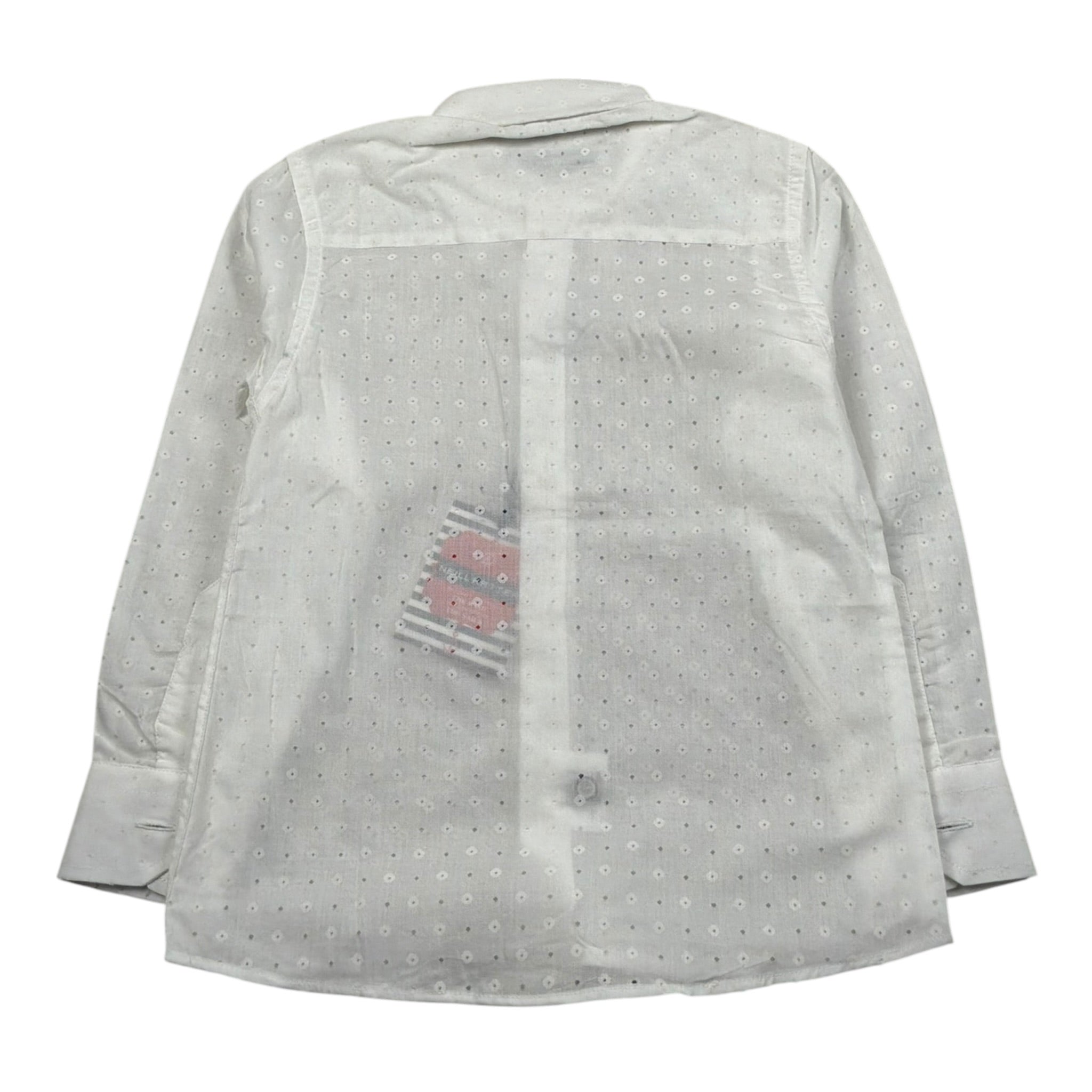 Neill Katter Camicia Manica Lunga Tinta Unita per Bambino 54013 BIANCO NEILL KATTER 