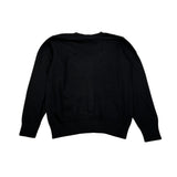 Never Too Cardigan tinta unita con Bottoni Nero per Bambino GIACCHINI NERO NEVER TOO 
