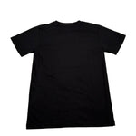 Never Too T-Shirt tinta unita con Stampa Nero per Bambino NT2336R NERO NEVER TOO 