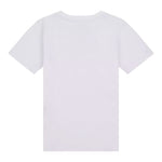 New Balance T-Shirt Girocollo Tinta Unita con Stampa Logo per Bambino LAKB0009 BIANCO NEW BALANCE 