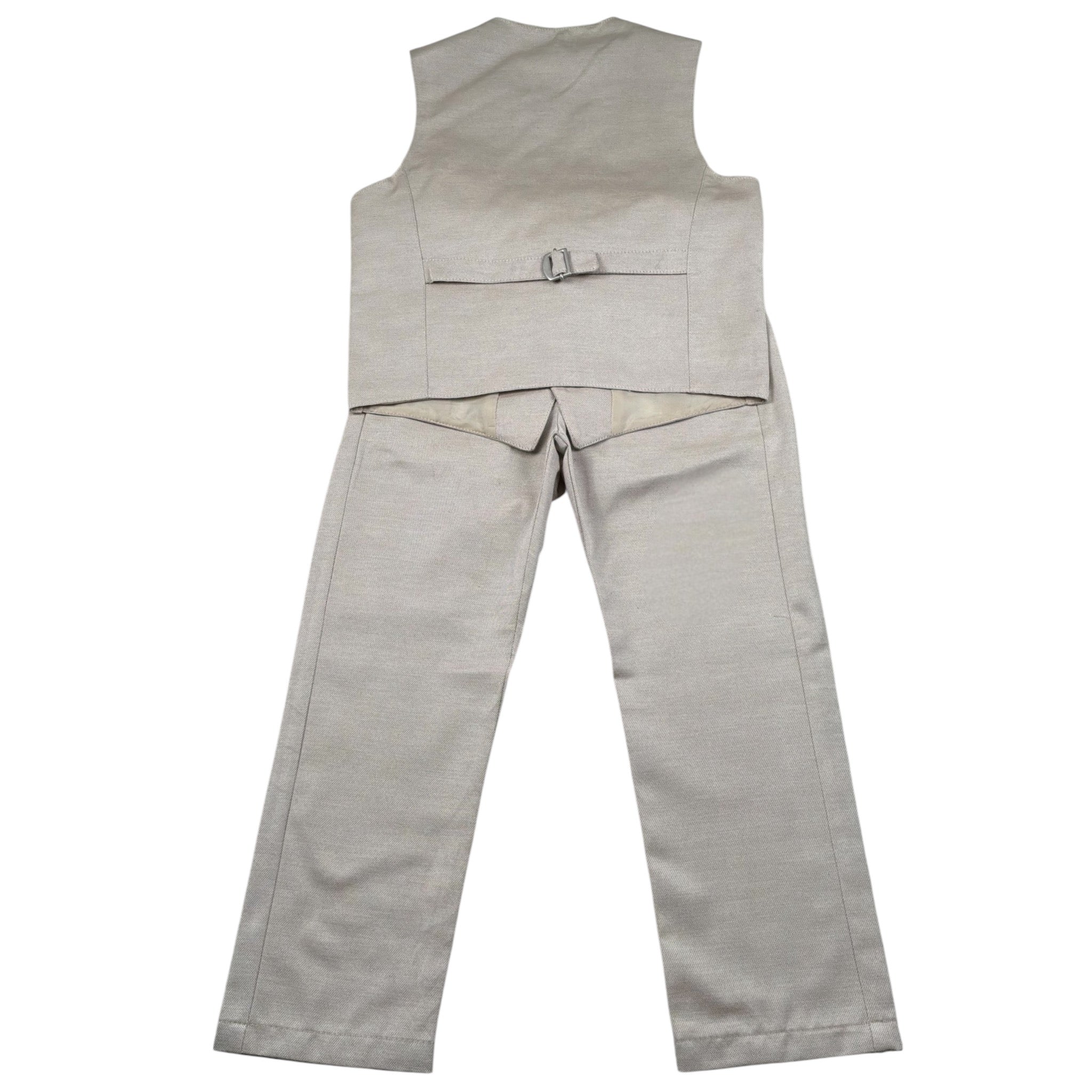 New Gereration Completo 2 Pezzi Gilet-Pantalone Beige per Neonato 42631N BEIGE NEW GERERATION 