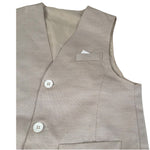 New Gereration Completo 2 Pezzi Gilet-Pantalone Beige per Neonato 42631N BEIGE NEW GERERATION 