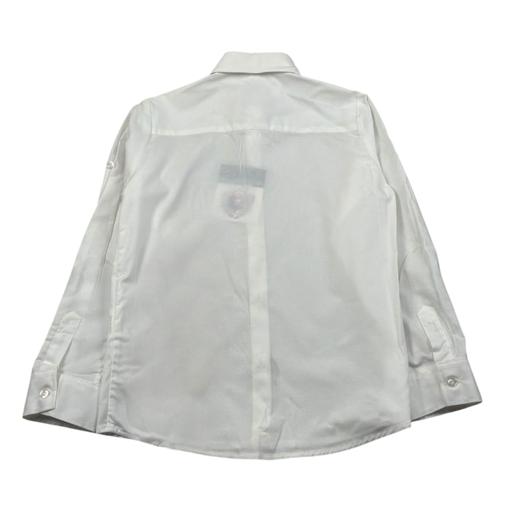 New Gereration Camicia Manica Lunga tinta unita con Papillon Bianco per Bambino 51150 BIANCO NEW GERERATION 