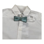 New Gereration Camicia Manica Lunga tinta unita con Papillon Bianco per Bambino 51150 BIANCO NEW GERERATION 