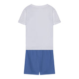 Nike Completo 2 Pezzi T-Shirt-Bermuda per Bambino 86L732 BIANCO NIKE 