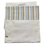Ninnaoh Coperta Tinta Unita con Stampa per Neonato E25COP201 BIANCO NINNAOH 
