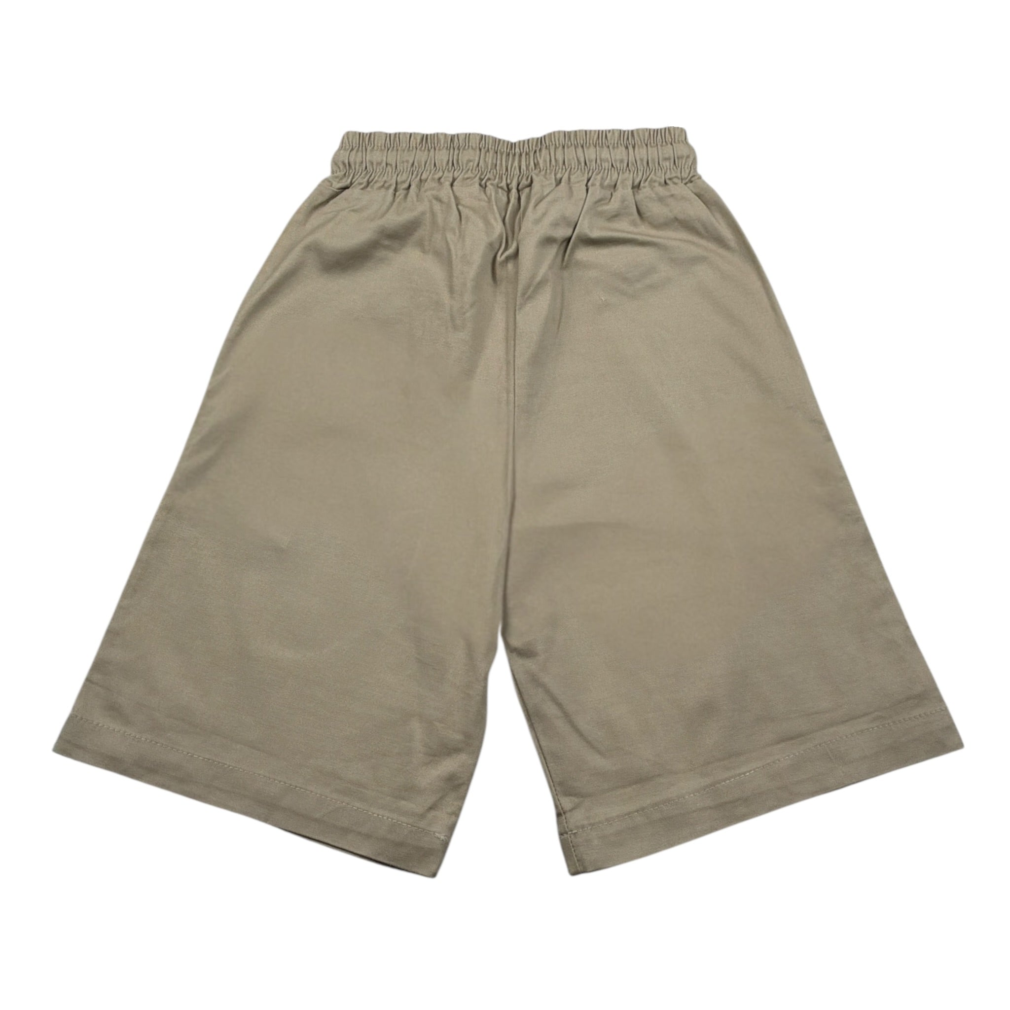 Numbers Bermuda tinta unita con Elastico In Vita Beige per Bambino RS229 BEIGE NUMBERS 