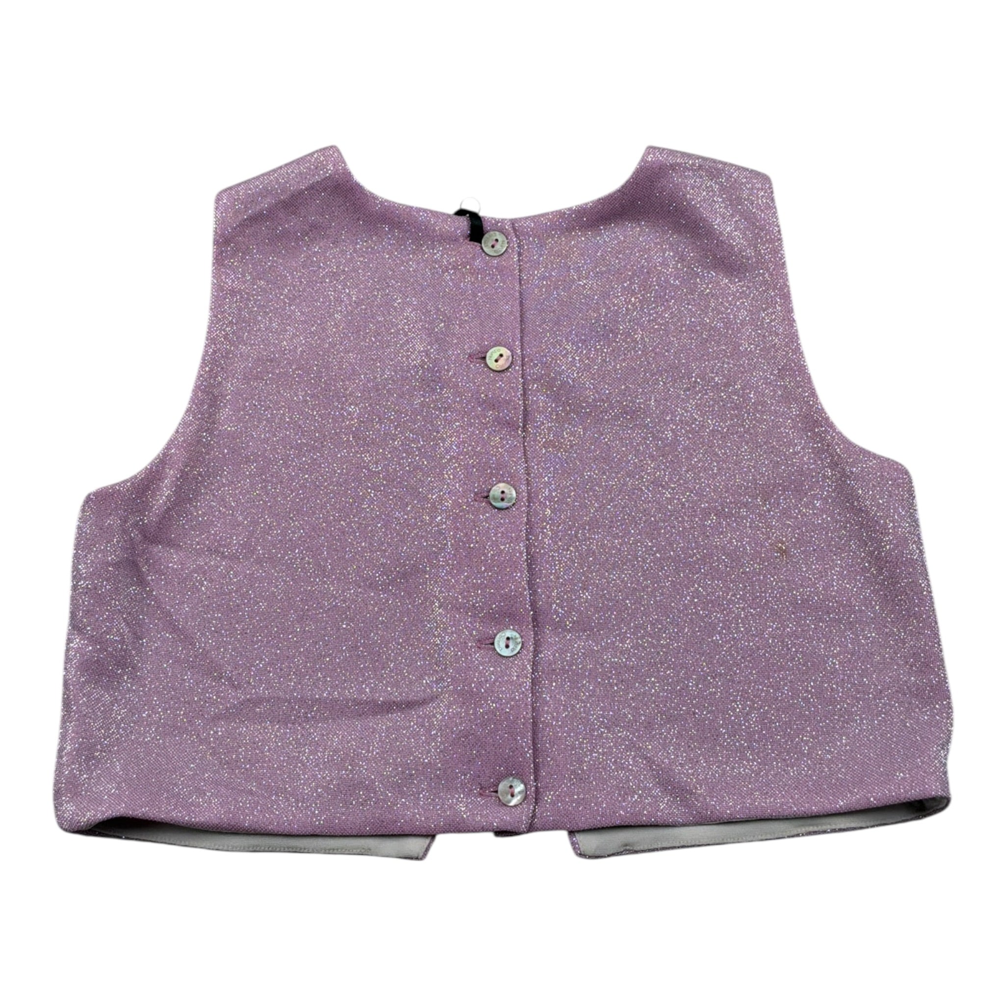 Nunzia Corinna Top tinta unita Giromanica Rosa per Bambina 4216210 ROSA NUNZIA CORINNA 