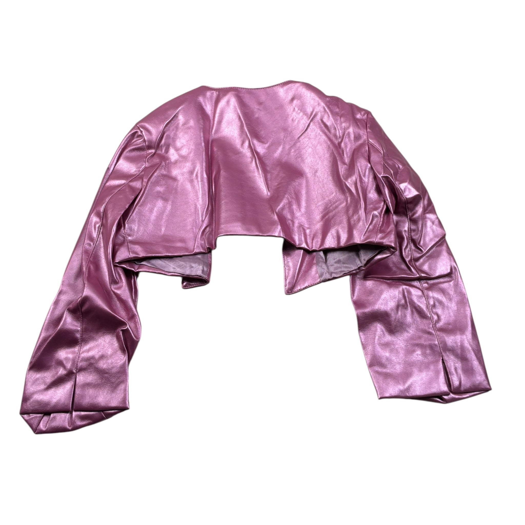 Nunzia Corinna Coprispalle Ecopelle tinta unita Rosa per Bambina NJ1216165X ROSA NUNZIA CORINNA 