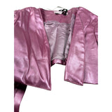 Nunzia Corinna Coprispalle Ecopelle tinta unita Rosa per Bambina NJ1216165X ROSA NUNZIA CORINNA 