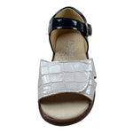 Panyno Sandalo Bicolore con Strappi Bianco/Nero per Bambina B2816 BIANCO/NERO PANYNO 