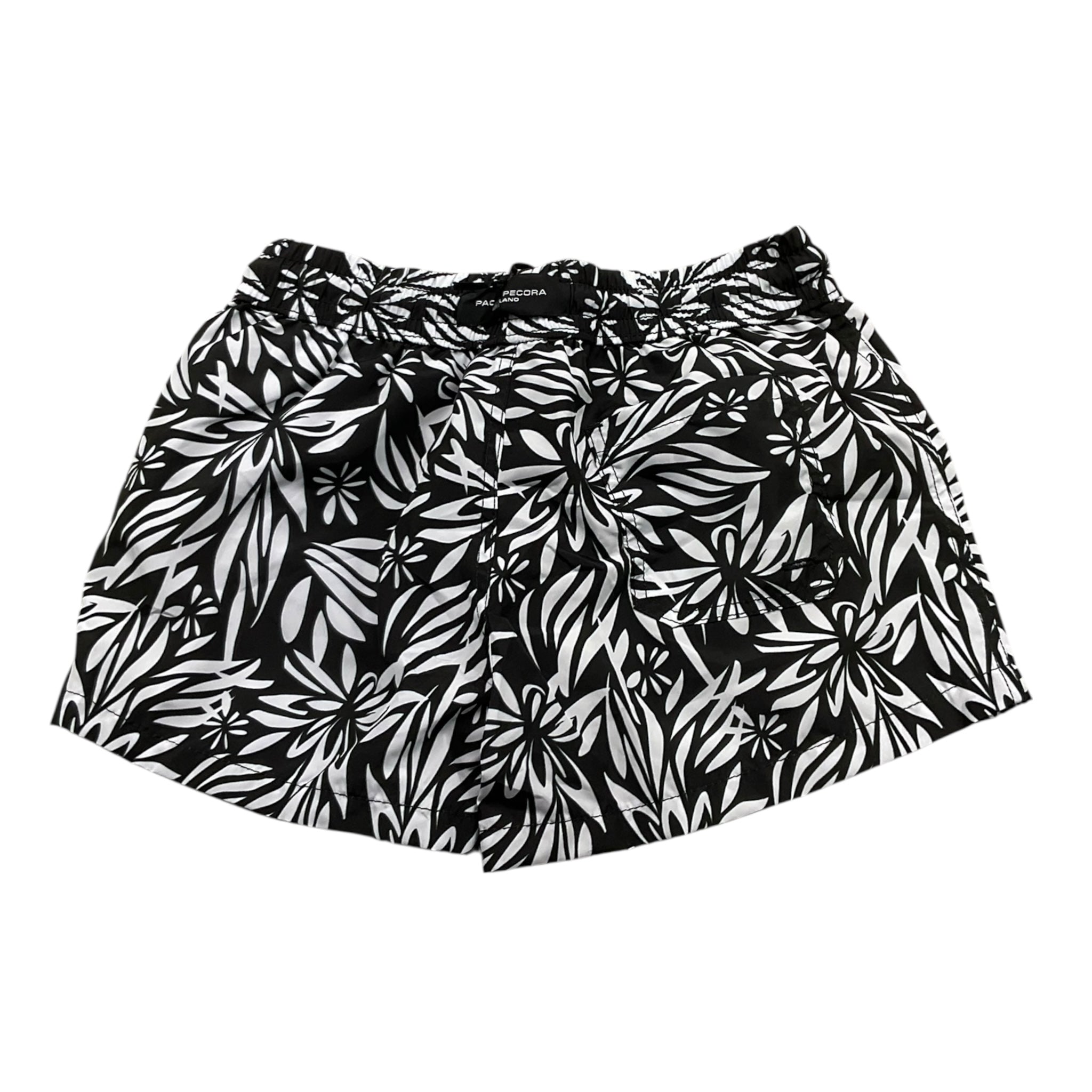 Paolo Pecora Costume Modello Boxer Tinta Unita con Fantasia per Bambino PP20011 NERO PAOLO PECORA 