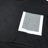 Paolo Pecora T-Shirt tinta unita con Taschino Nero per Bambino PP2260 NERO PAOLO PECORA 