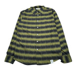Paolo Pecora Camicia Manica Lunga Stampa Fantasia Verde per Bambino PP3702 VERDE PAOLO PECORA 