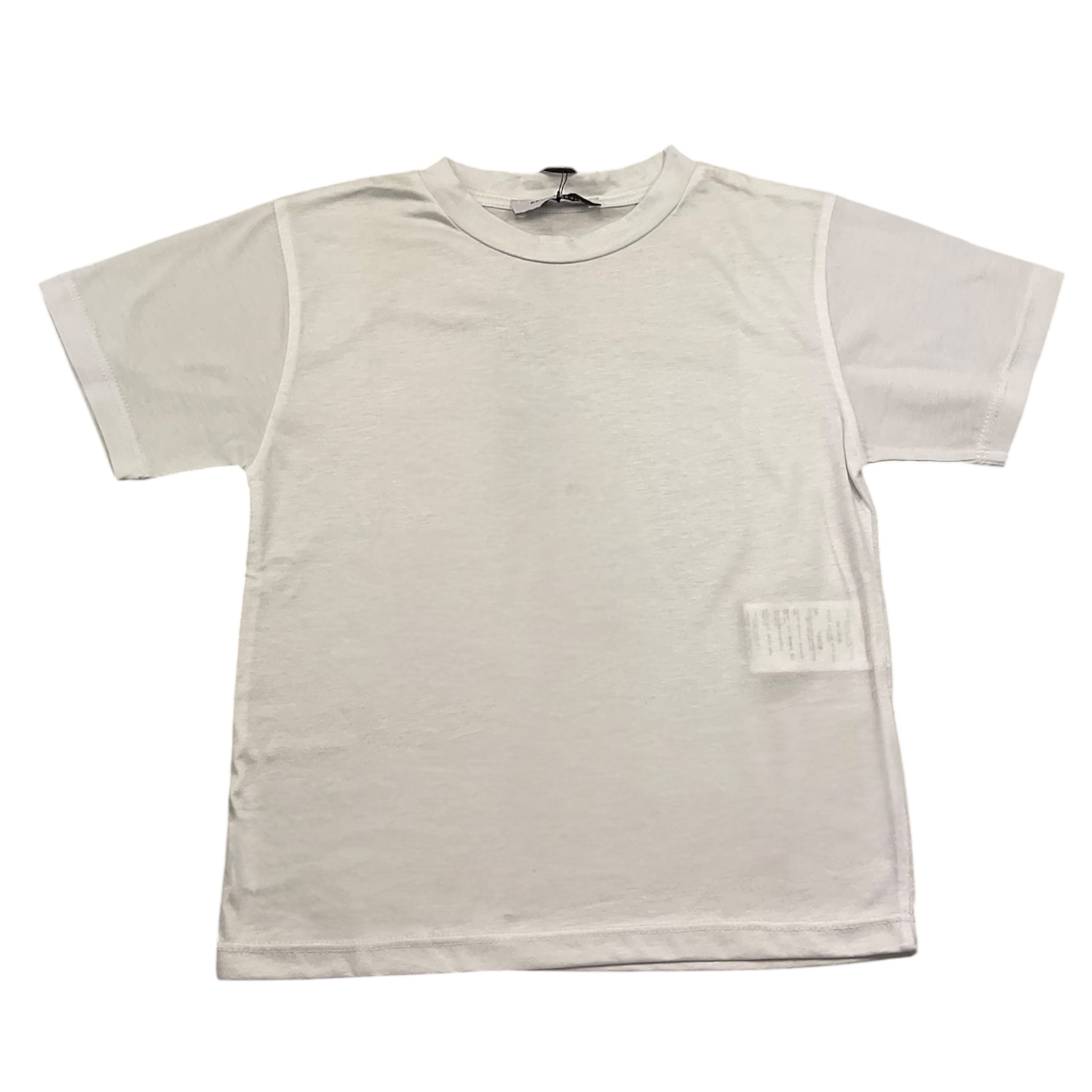 Paolo Pecora T-Shirt Girocollo Tinta Unita per Bambino PP3906X BIANCO PAOLO PECORA 