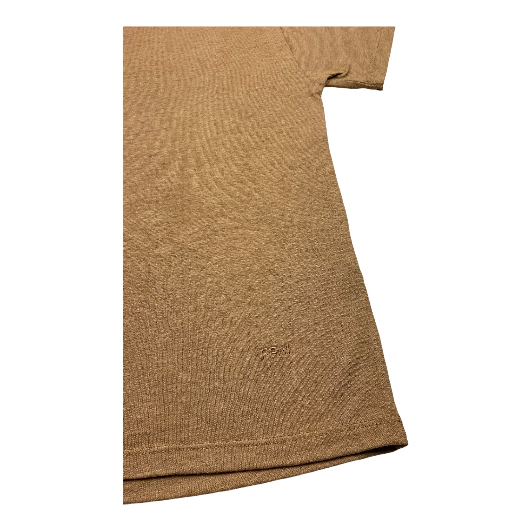 Paolo Pecora T-Shirt Girocollo Tinta Unita per Bambino PP3946 CAMMELLO PAOLO PECORA 