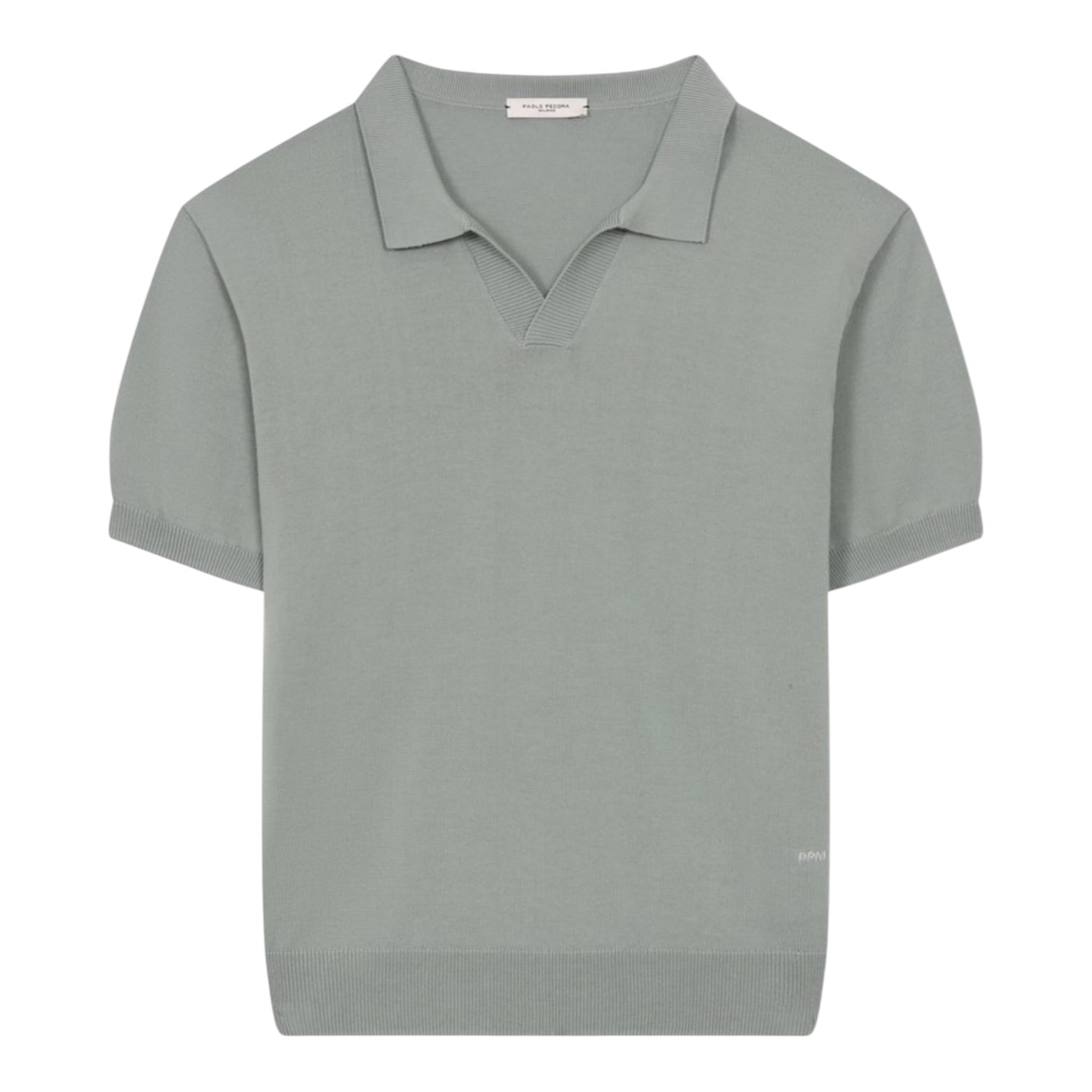 Paolo Pecora Polo Mezza Manica Tinta Unita per Bambino PP3982 VERDE PAOLO PECORA 