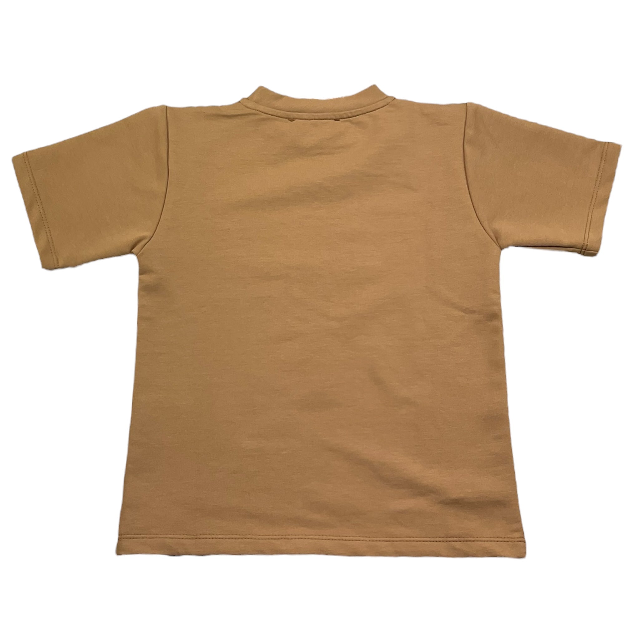 Paolo Pecora T-Shrit Girocollo Tinta Unita per Bambino PP4017 BEIGE PAOLO PECORA 
