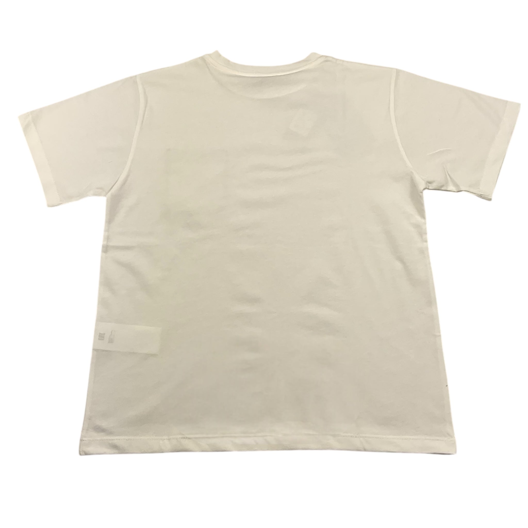 Paolo Pecora T-Shirt Girocollo Tinta Unita con Stampa per Bambino PP4029 BIANCO PAOLO PECORA 