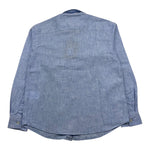 Paolo Pecora Camicia Manica Lunga Tinta Unita per Bambino PP4042 AZZURRO PAOLO PECORA 